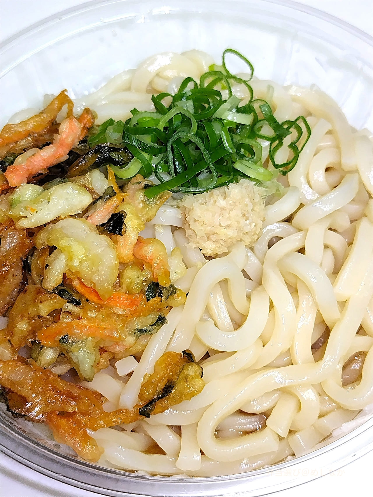 ボリュームメジャー級 冷しぶっかけうどんの完成体