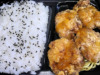 醤油が効いた鶏竜田揚げ弁当