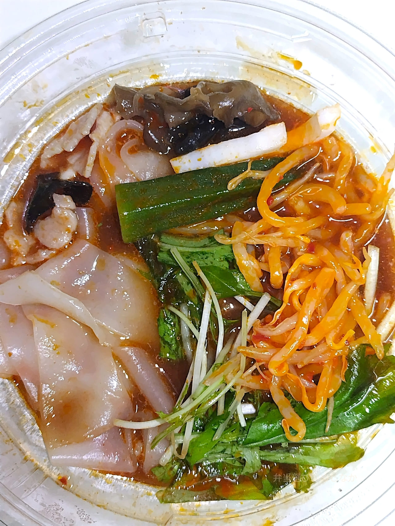 セブンイレブンの冷し麻辣湯麺