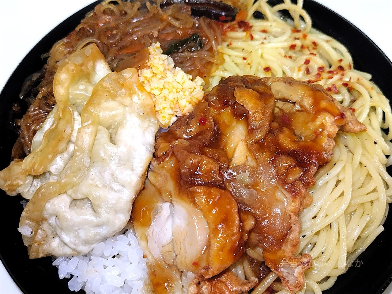 ドカ盛り!欲張り中華弁当の見映え