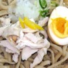 柚子と魚粉が効いてるさっぱりな鶏白湯！ローソンの麺屋一燈監修冷し鶏白湯まぜそば（