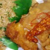 こってり味のご飯とおかず！ファミリーマートのこってり唐揚げ＆炒飯（めしなか） - 